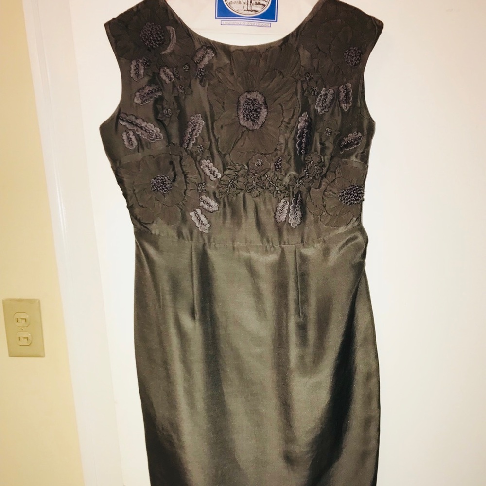 Boden Dress | Boden Grey formal cocktail dress